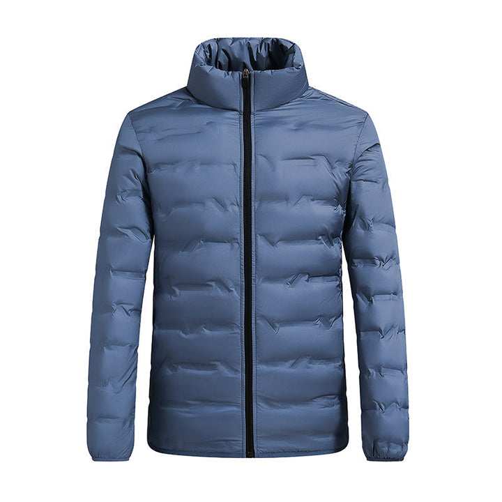 Men's Hooded Winter Puffer Jacket for Cold Weather