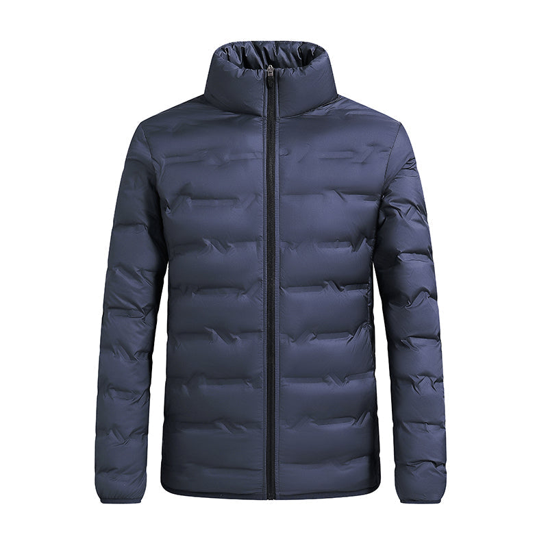 Men's Hooded Winter Puffer Jacket for Cold Weather