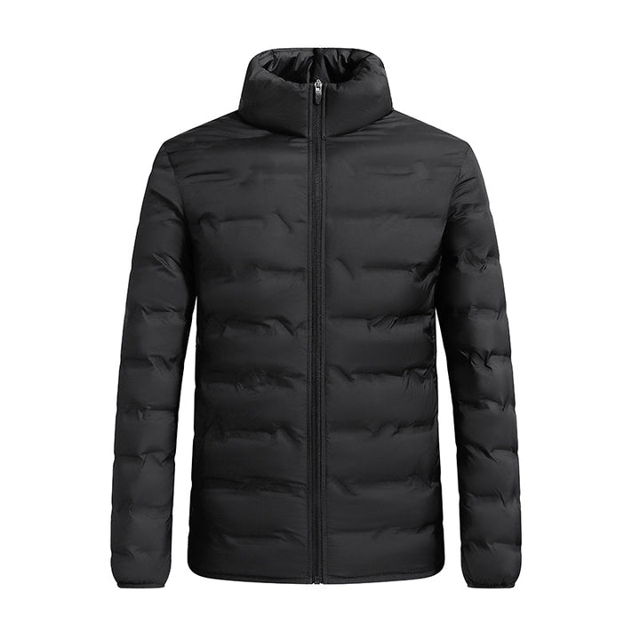 Men's Hooded Winter Puffer Jacket for Cold Weather