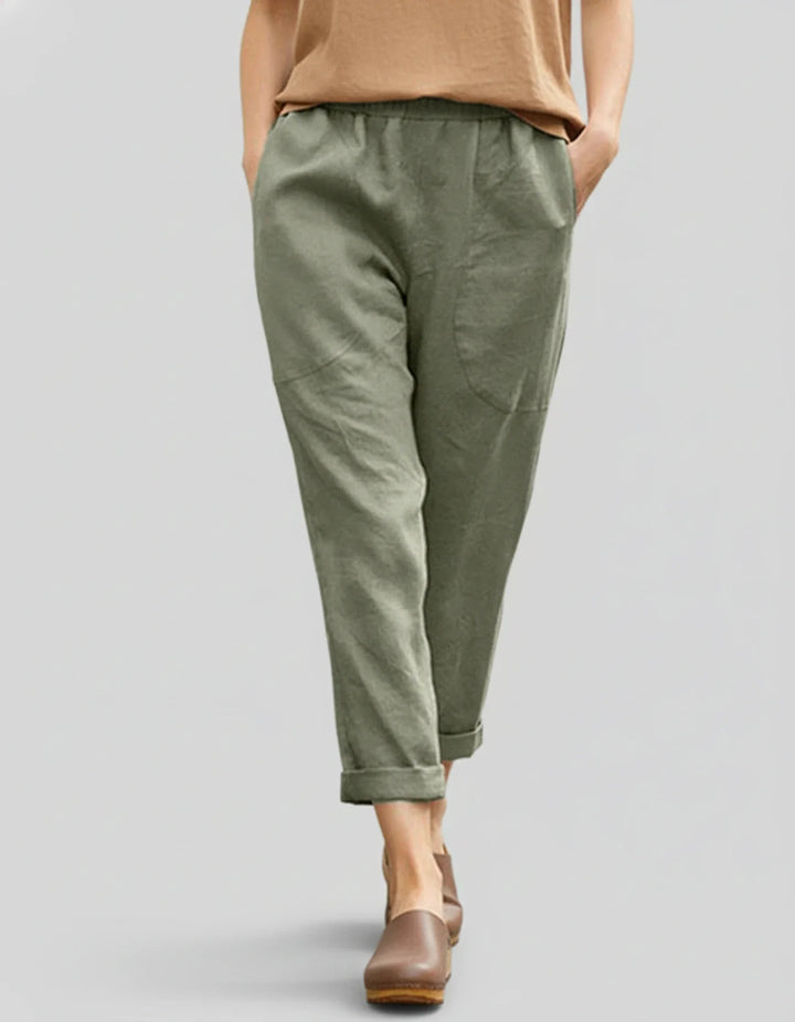Cropped Casual Trousers for Women | Stylish Everyday Wear