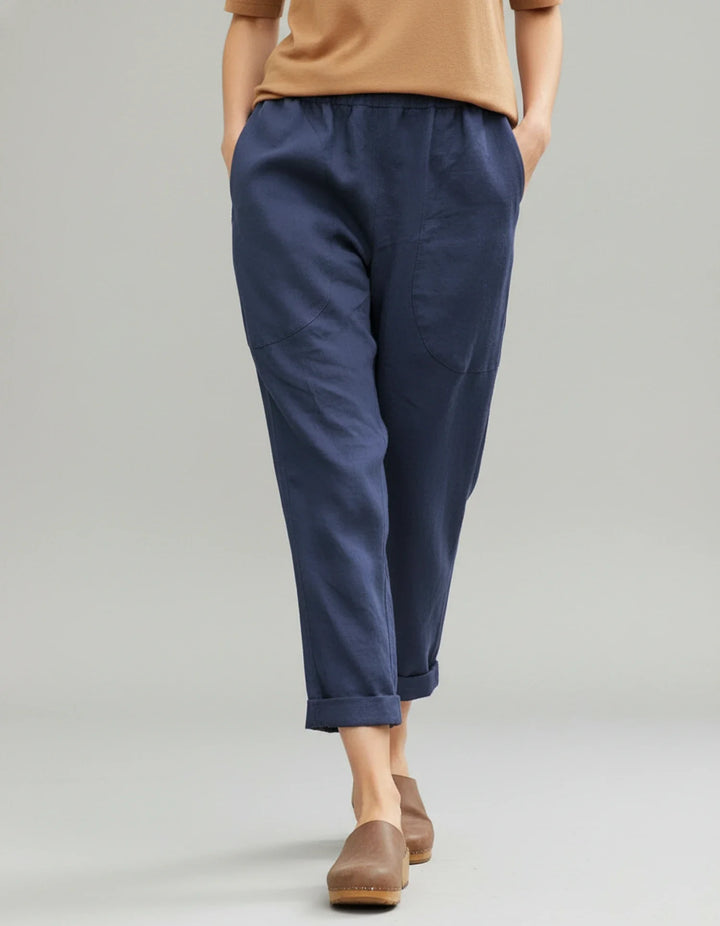 Cropped Casual Trousers for Women | Stylish Everyday Wear