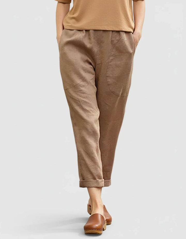 Cropped Casual Trousers for Women | Stylish Everyday Wear