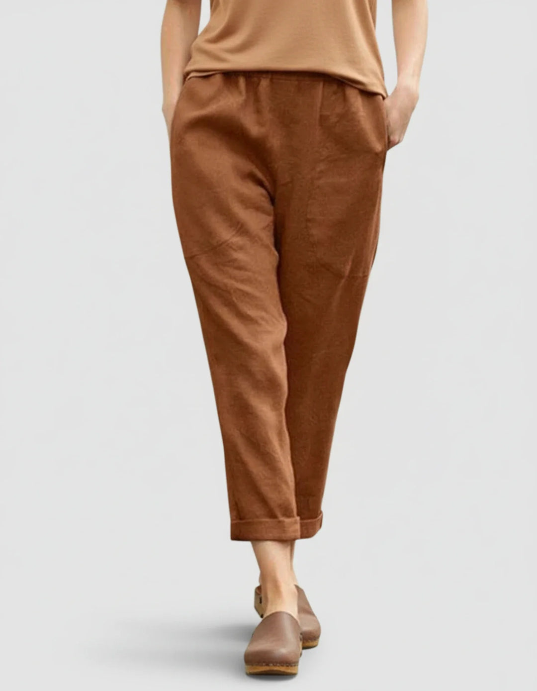 Cropped Casual Trousers for Women | Stylish Everyday Wear