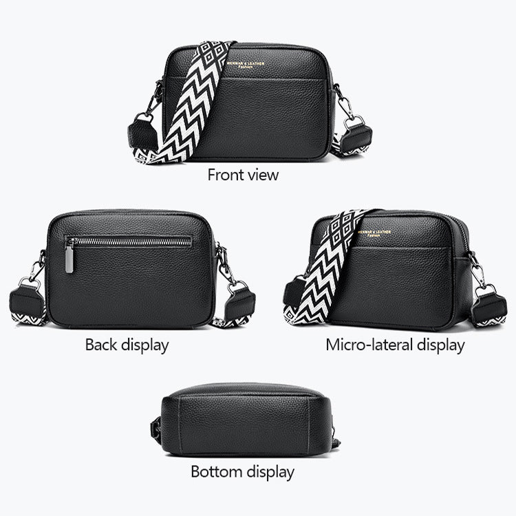 Stella | Women's Pebbled Leather Crossbody Bag