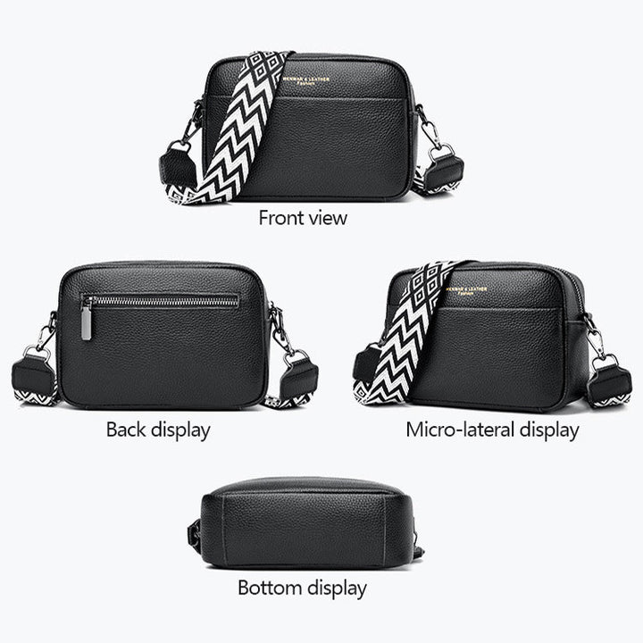 Stella | Women's Pebbled Leather Crossbody Bag