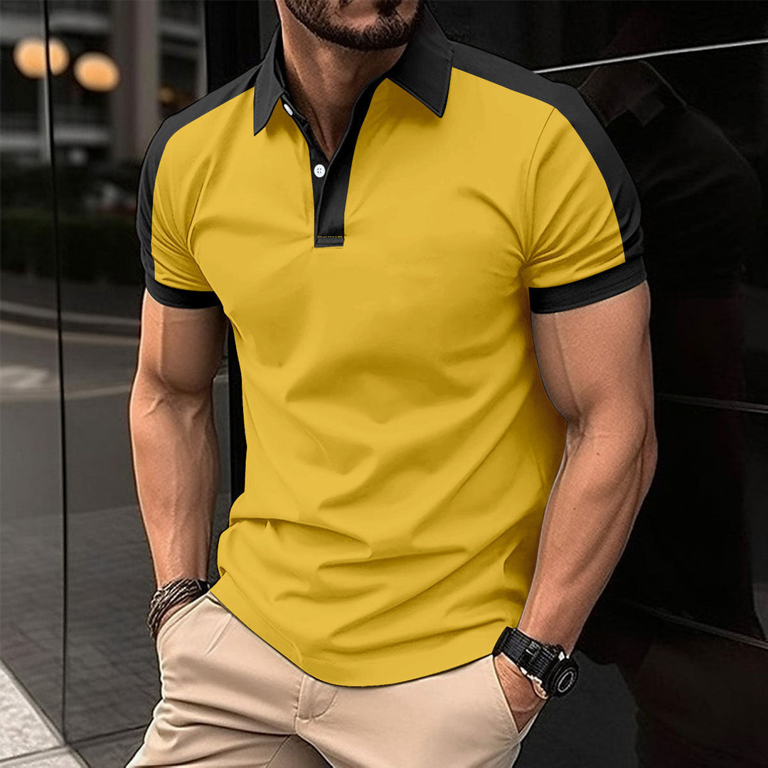 Ivan | Men's Short Sleeve Casual Polo Shirt for Summer