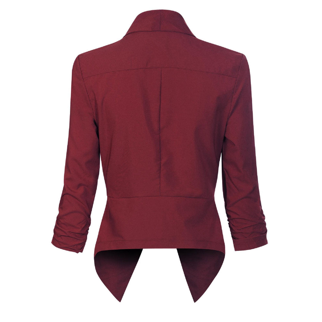 Women's Long Sleeve Open-Front Blazer