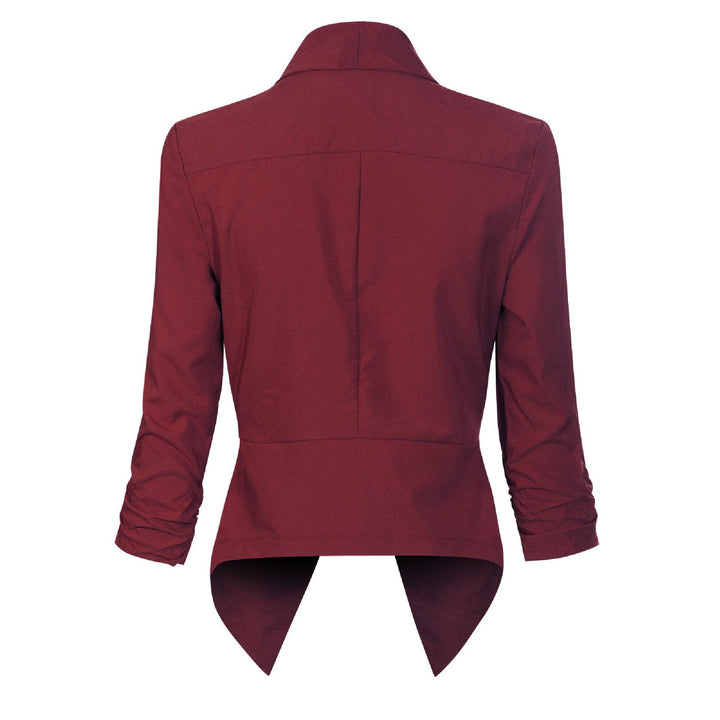 Women's Long Sleeve Open-Front Blazer