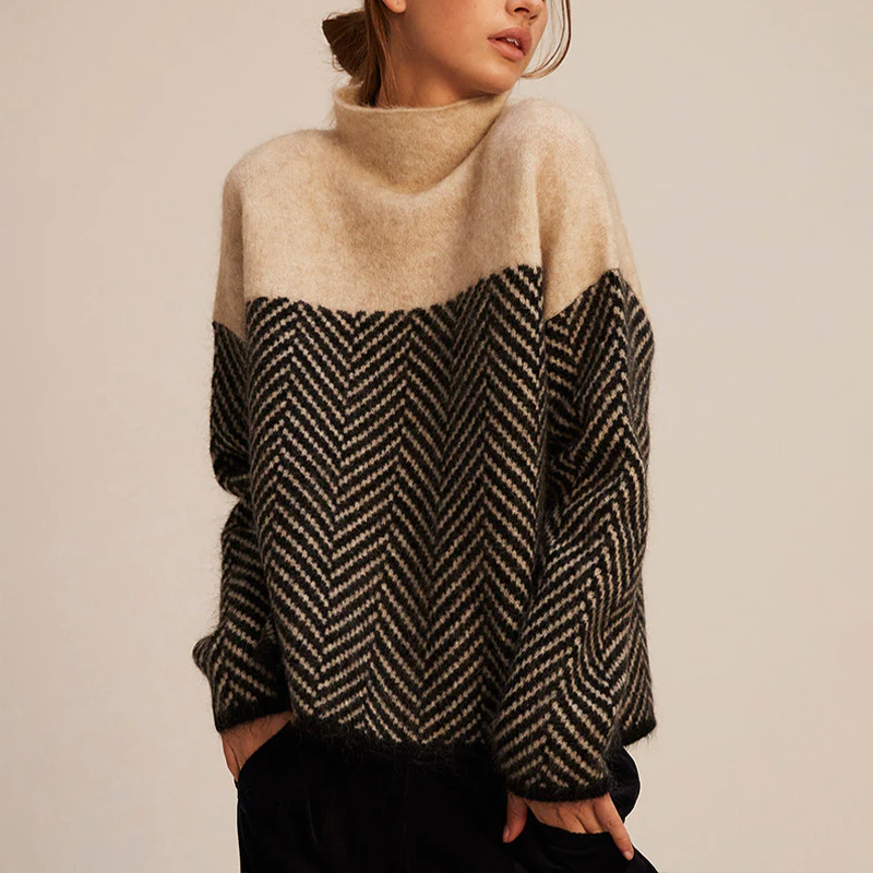 Women's Casual Stylish Turtleneck Sweater