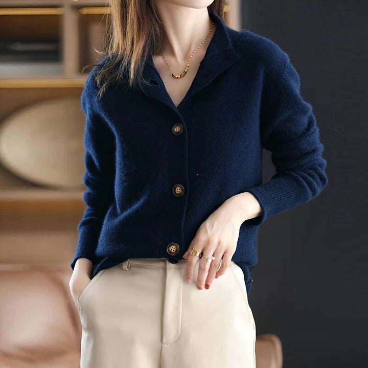 Women's Elegant Comfortable Cardigan with Buttons