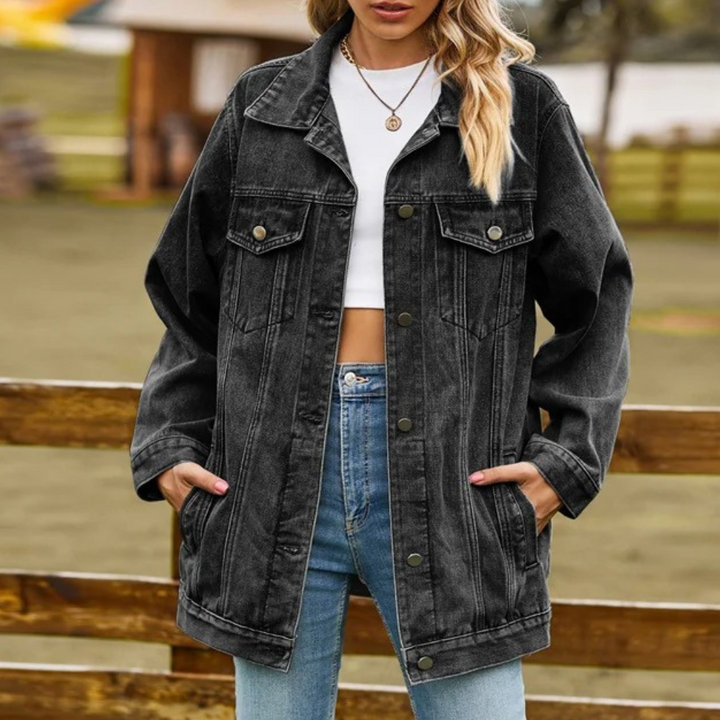 Women's Stylish Denim Summer Jacket in Various Colors