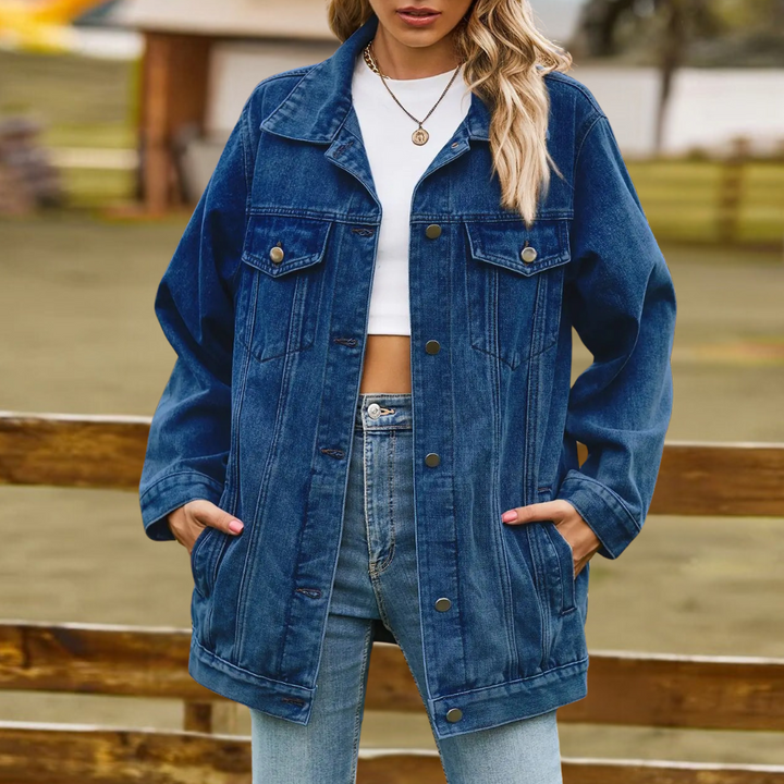Women's Stylish Denim Summer Jacket in Various Colors