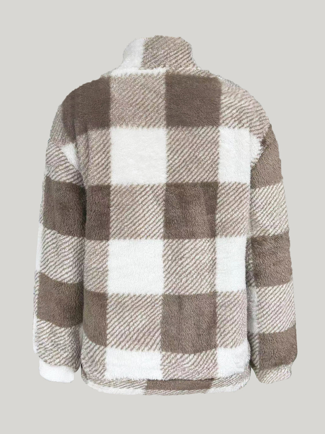 Women's Checked Hoodie – Cozy, Stylish, and Versatile Comfort