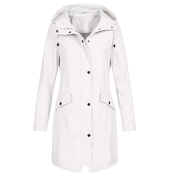 Women's Waterproof Rain Jacket with Adjustable Hood