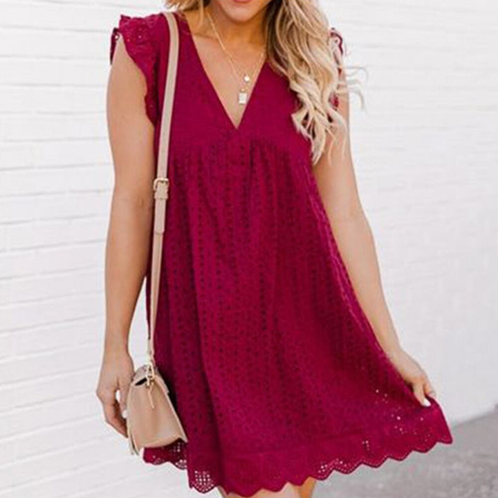 Doris | Women's Sleeveless A-Line Dress