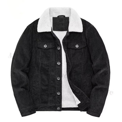 Men's Corduroy Sherpa Lined Jacket