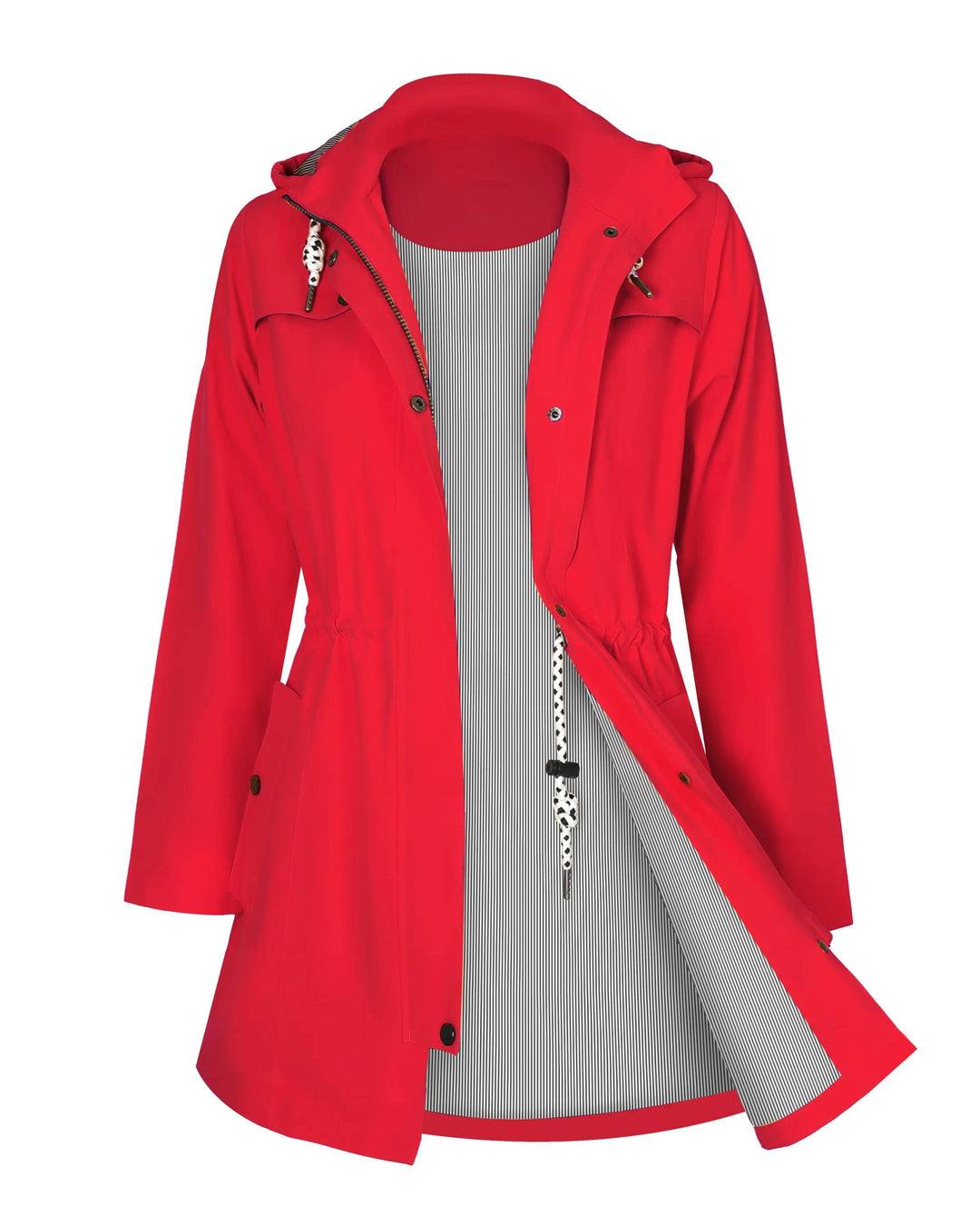 Women's Waterproof Hooded Rain Jacket