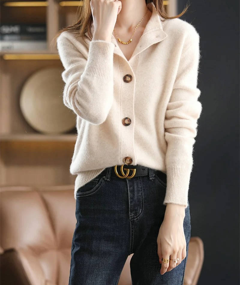 Women's Soft Cashmere Cardigan
