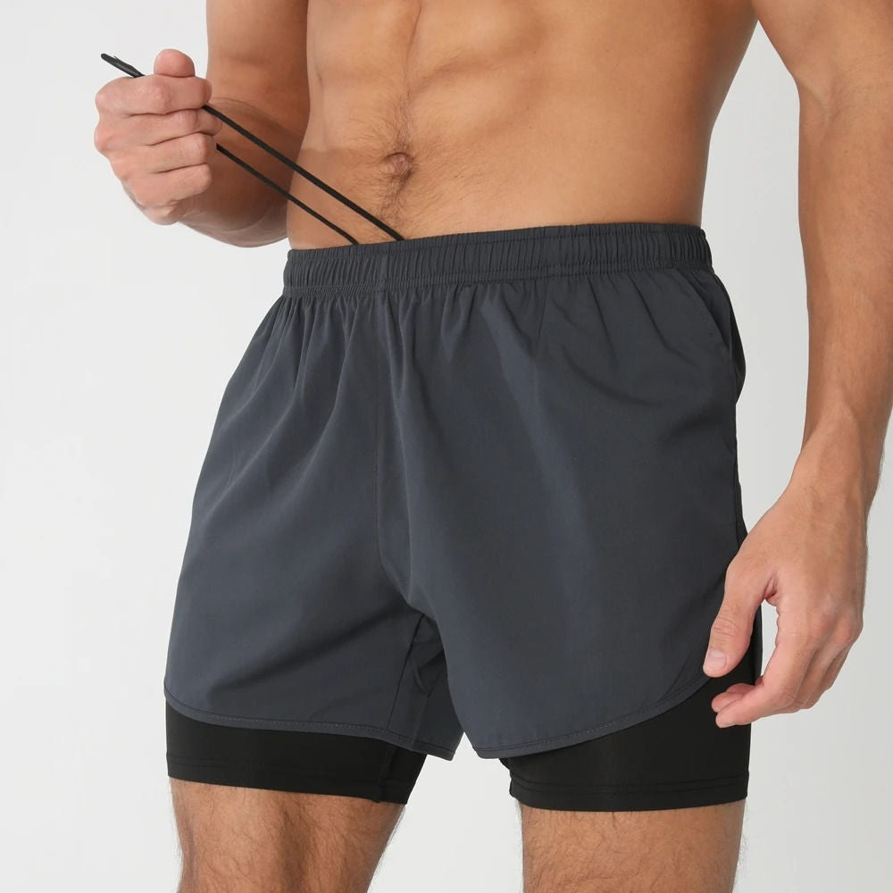 Men's Athletic Training Shorts for Active Performance