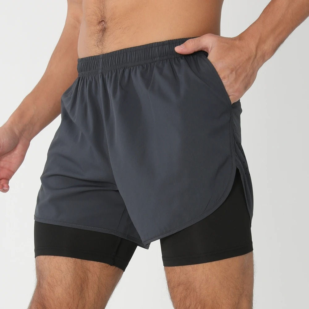 Men's Athletic Training Shorts for Active Performance