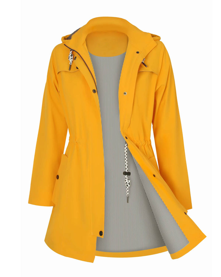Women's Waterproof Hooded Rain Jacket