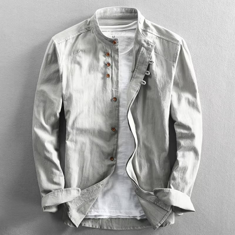 Men's Japan-Inspired Casual Shirt