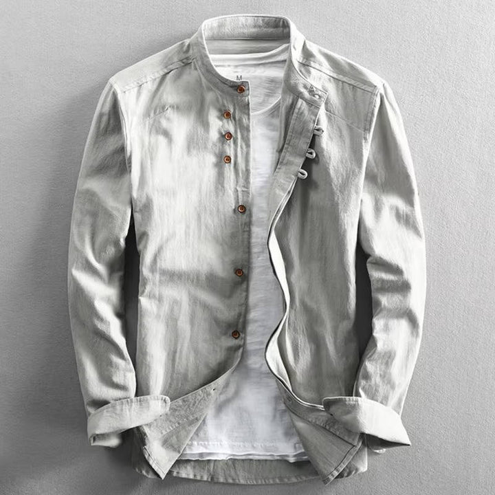 Men's Japan-Inspired Casual Shirt