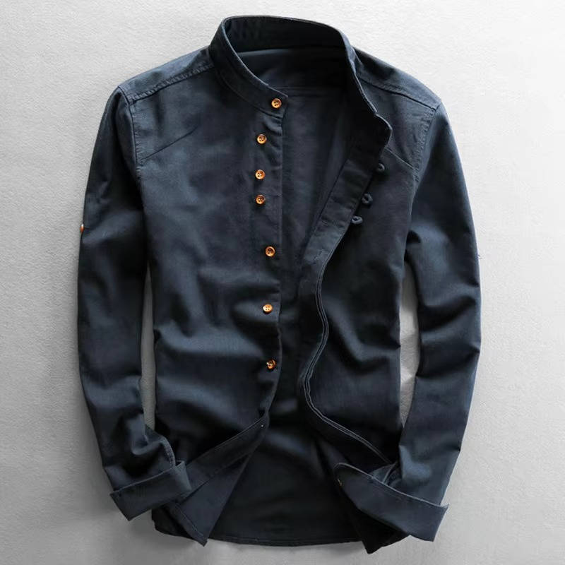 Men's Japan-Inspired Casual Shirt