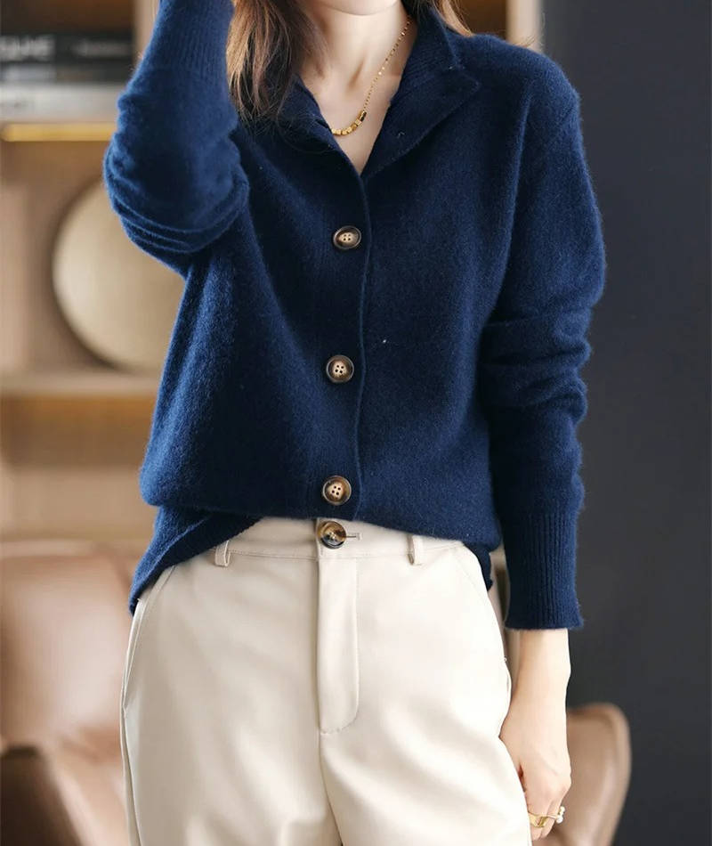 Women's Soft Cashmere Cardigan