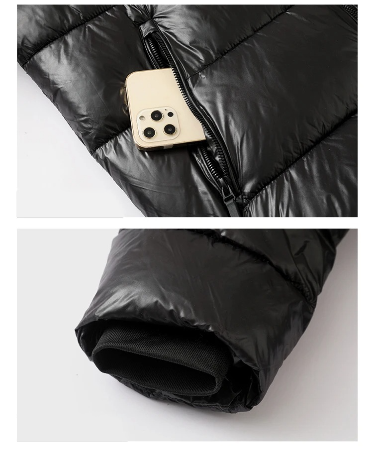 Men's Waterproof Hooded Puffer Jacket