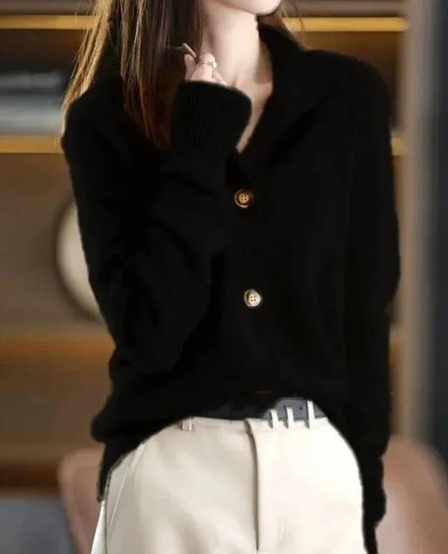 Women's Soft Cashmere Cardigan