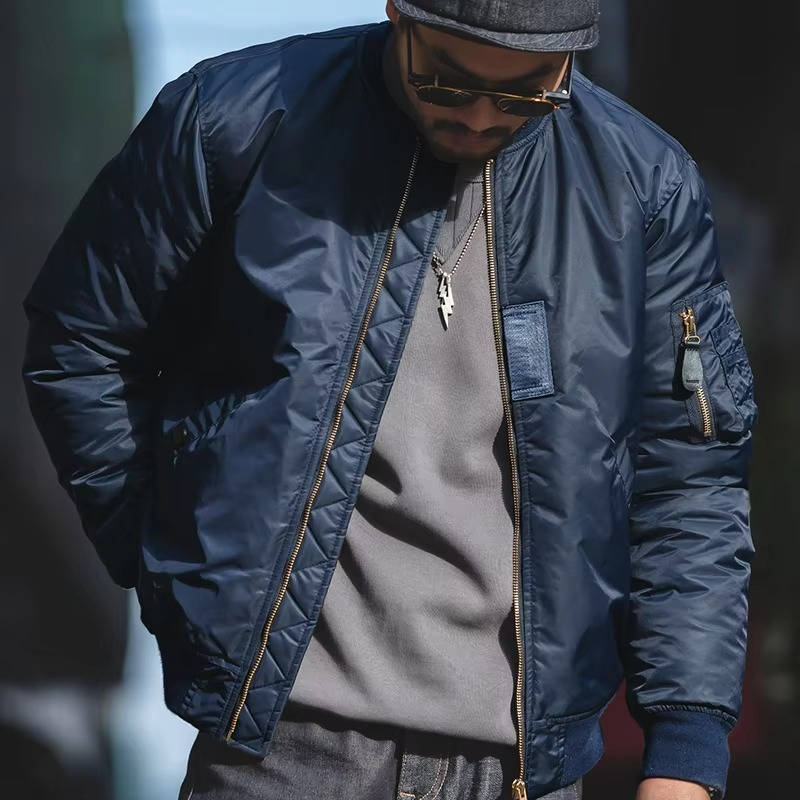 Men's Stylish Bomber Flight Jacket