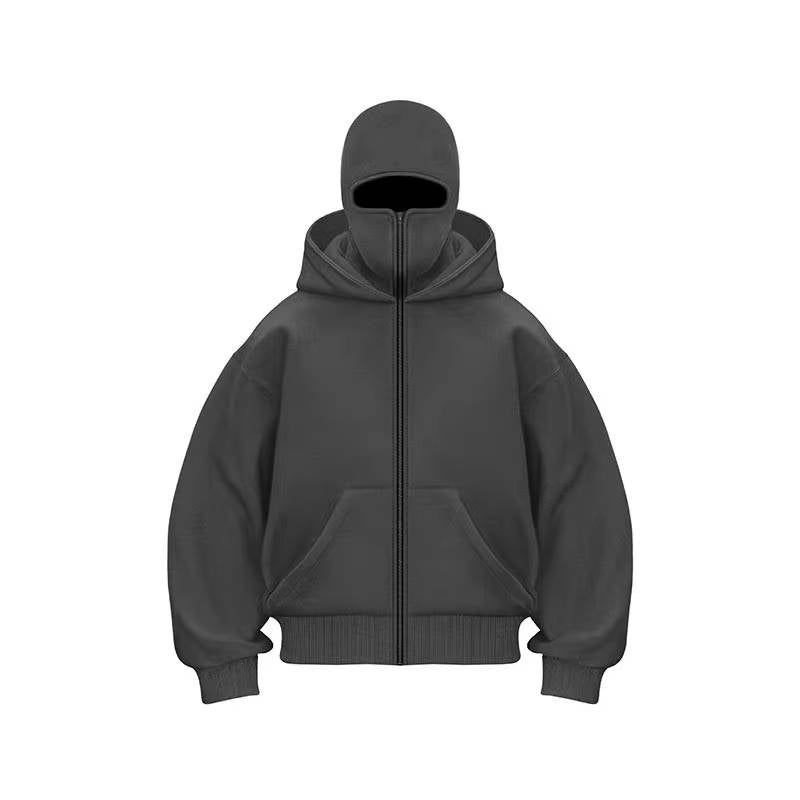 Men's Oversized Balaclava Hoodie for All Seasons
