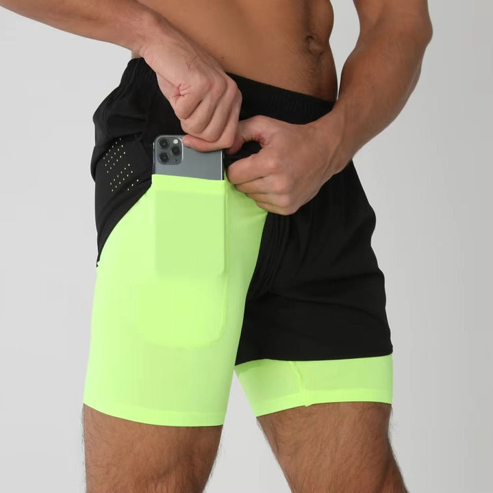 Men's Athletic Training Shorts for Active Performance