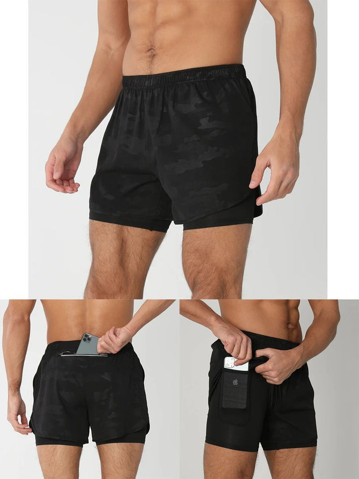 Men's Athletic Training Shorts for Active Performance
