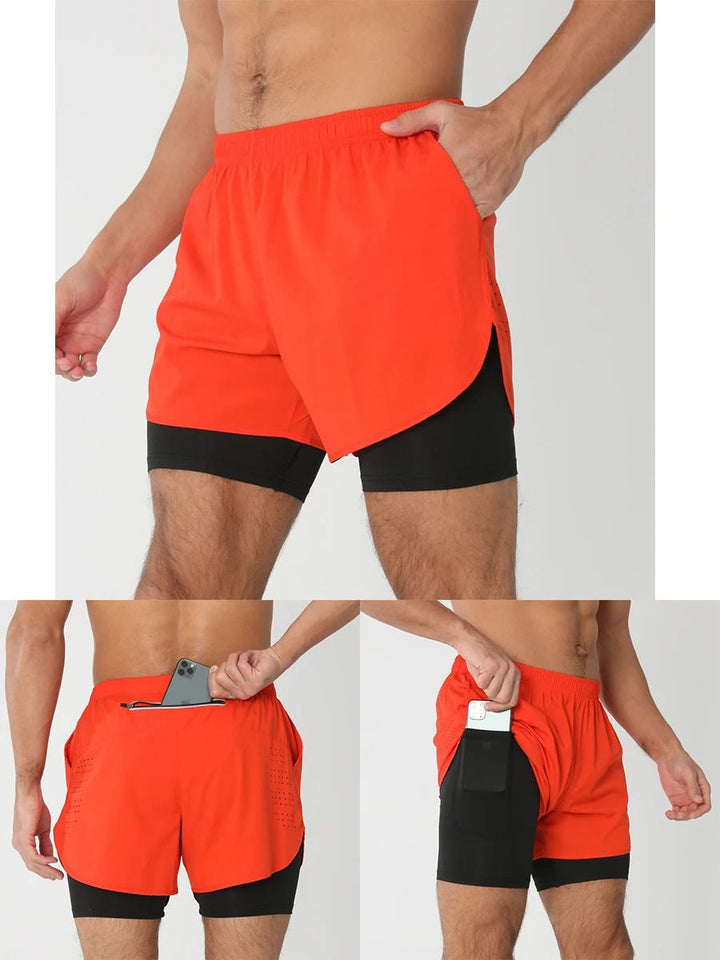 Men's Athletic Training Shorts for Active Performance