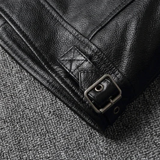 Men's Premium Quilted Leather Biker Jacket