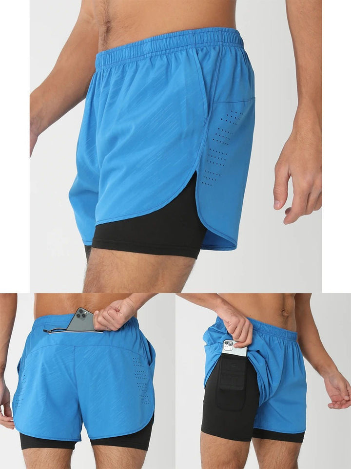 Men's Athletic Training Shorts for Active Performance