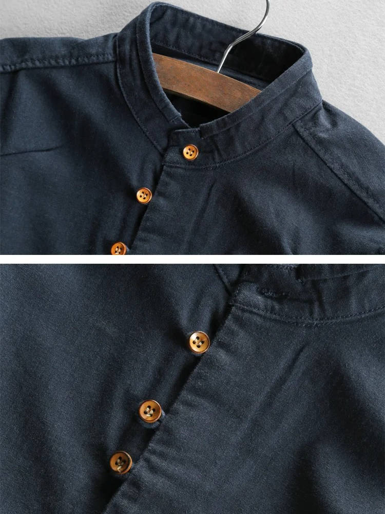Men's Japan-Inspired Casual Shirt