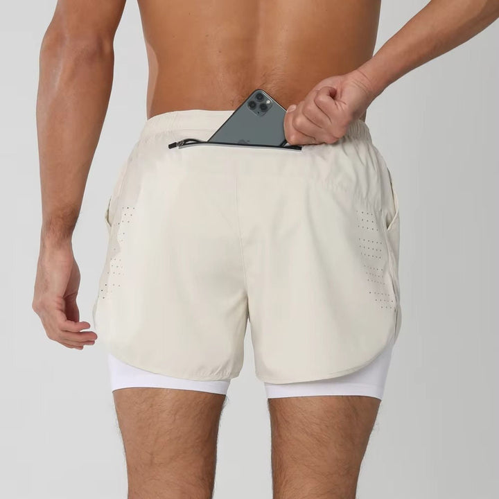 Men's Athletic Training Shorts for Active Performance