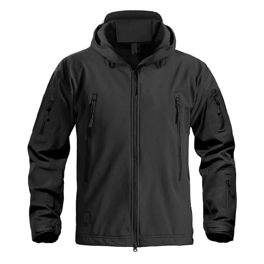 Men's Waterproof Outdoor Work Jacket with Hooded Design