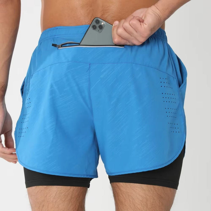 Men's Athletic Training Shorts for Active Performance
