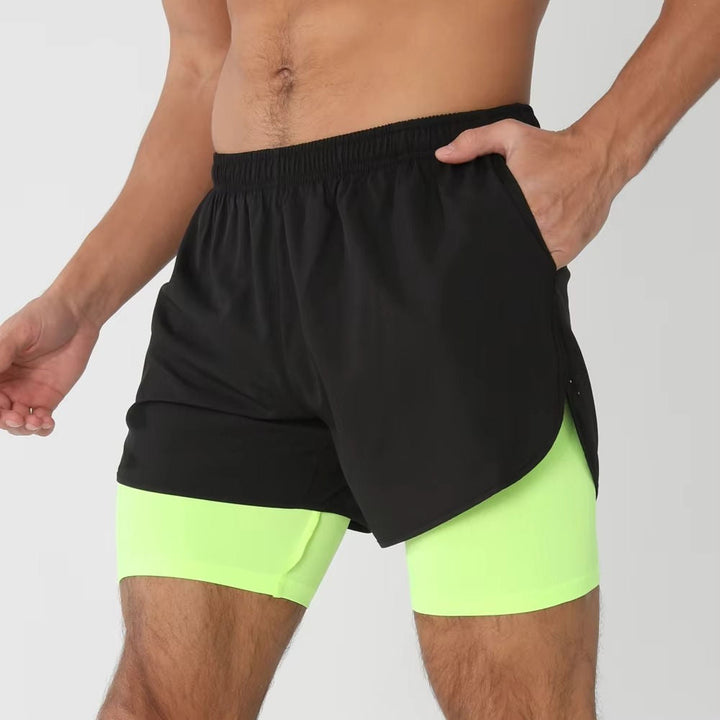 Men's Athletic Training Shorts for Active Performance