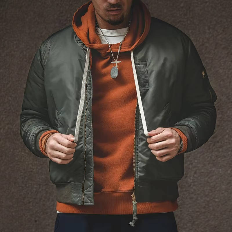 Men's Stylish Bomber Flight Jacket