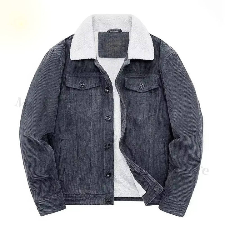 Men's Corduroy Sherpa Lined Jacket
