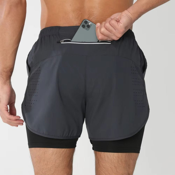 Men's Athletic Training Shorts for Active Performance