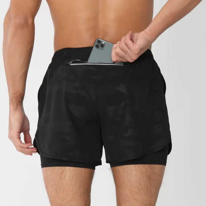 Men's Athletic Training Shorts for Active Performance
