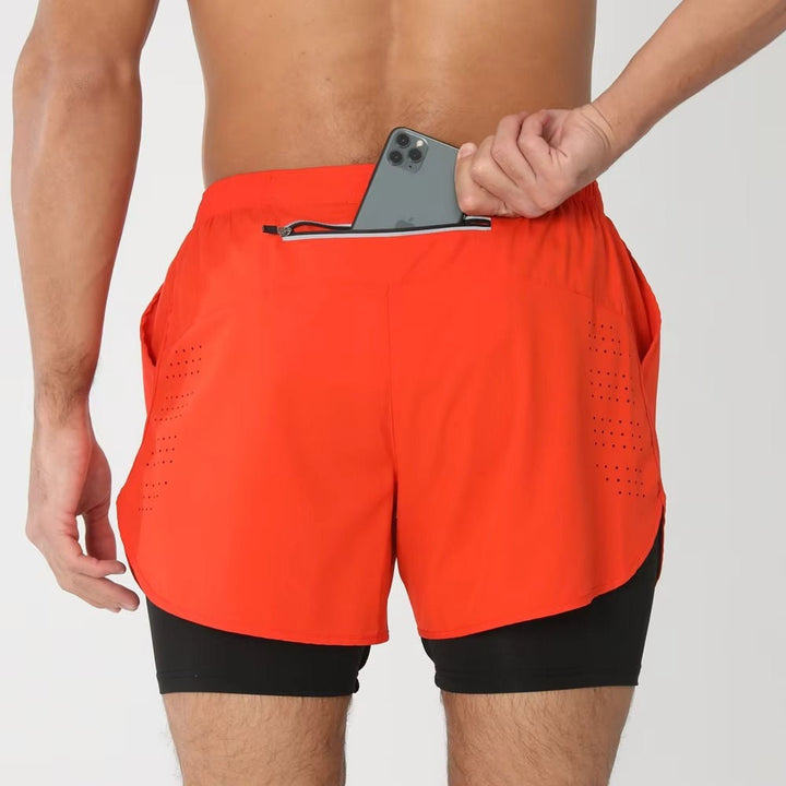 Men's Athletic Training Shorts for Active Performance