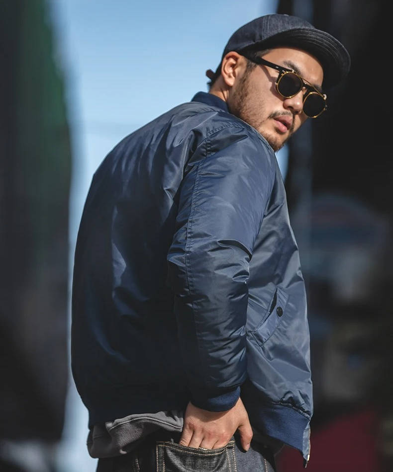 Men's Stylish Bomber Flight Jacket
