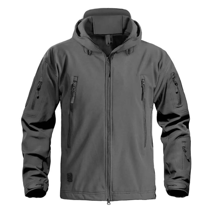 Men's Waterproof Outdoor Work Jacket with Hooded Design